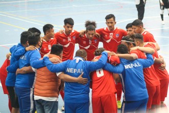 एसियन कप फुटसल छनोट : नेपाल समूह 'डी' मा  